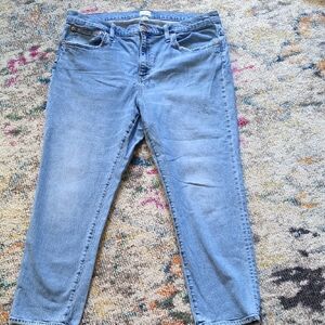 Perfectly Broken In J Crew Jeans